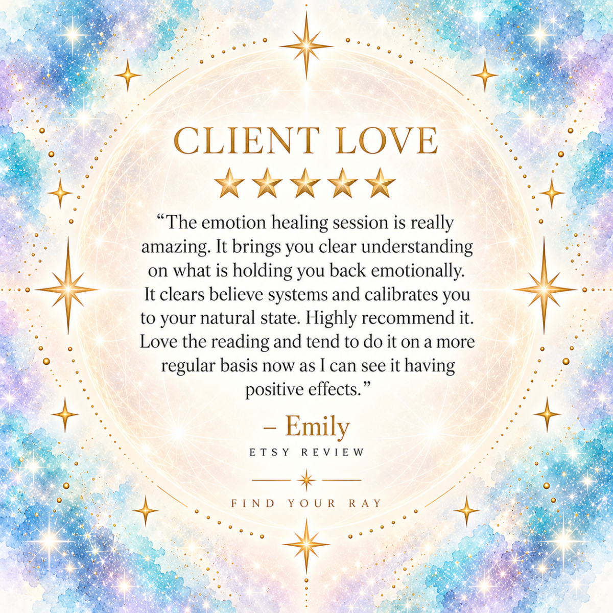 Find Your Ray client testimonial