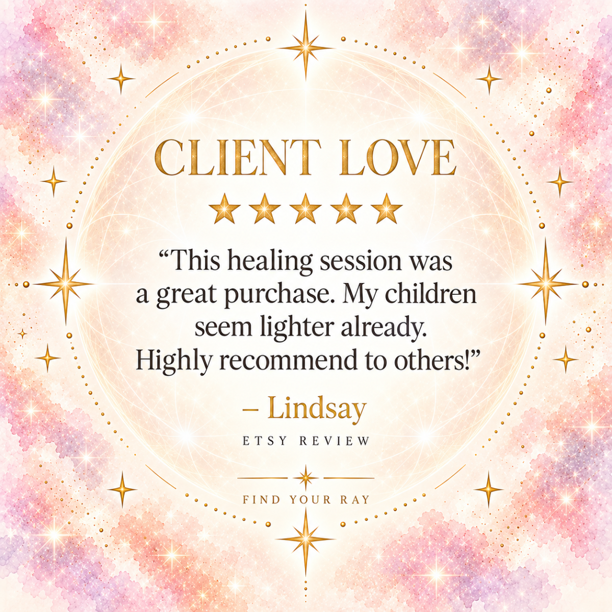 Find Your Ray client testimonial