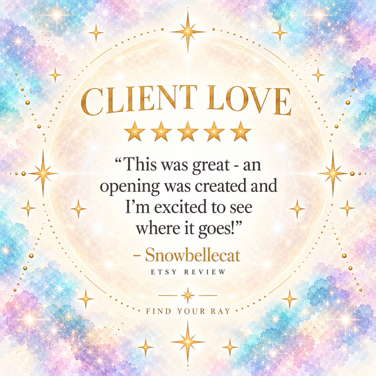 Find Your Ray client testimonial